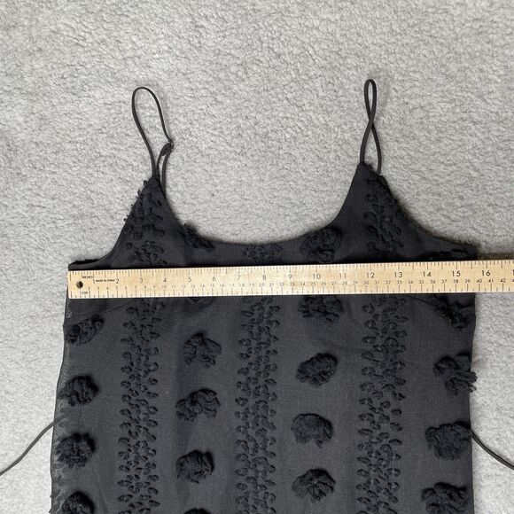 Saints and Secrets Black Sleeveless Mini Dress Womens XS Little Black Dress - Picture 7 of 15